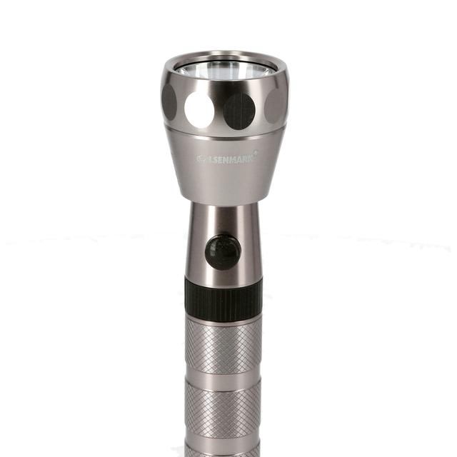 Olsenmark Rechargeable Led Flashlight - Super Bright Cree-Xpe Led Torch Light - Built-In 3000Mah