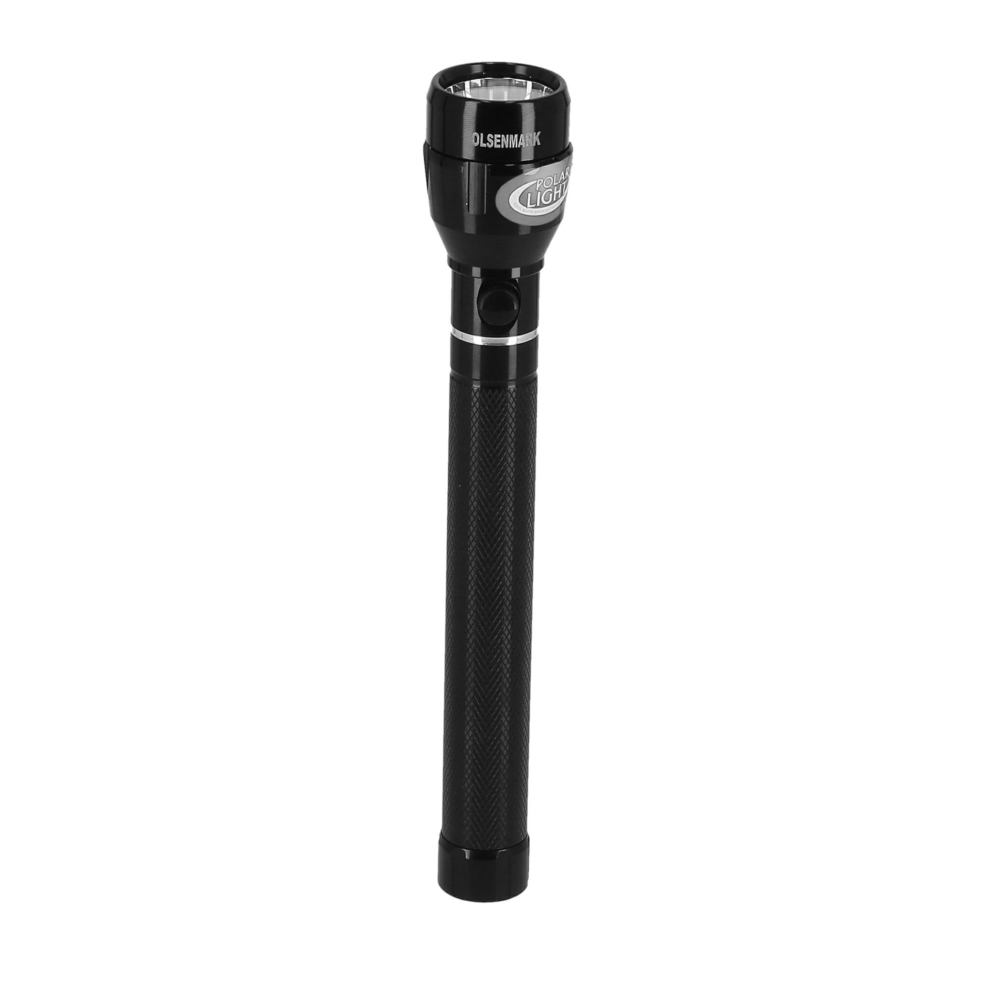 Olsenmark Rechargeable Led Flashlight - Super Bright Cree-Xpe Led Torch Light - Built-In 600Mah