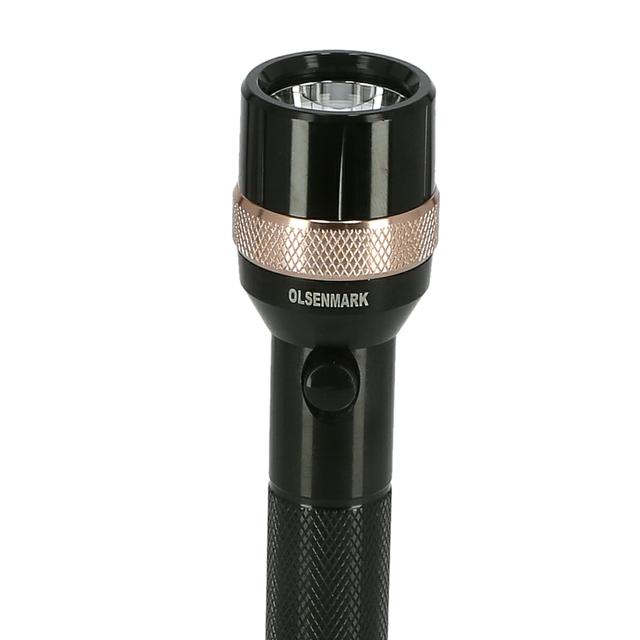 كشاف محمول قابل لإعادة الشحن Rechargeable Led Flashlight - Olsenmark - SW1hZ2U6NDUyMDE5