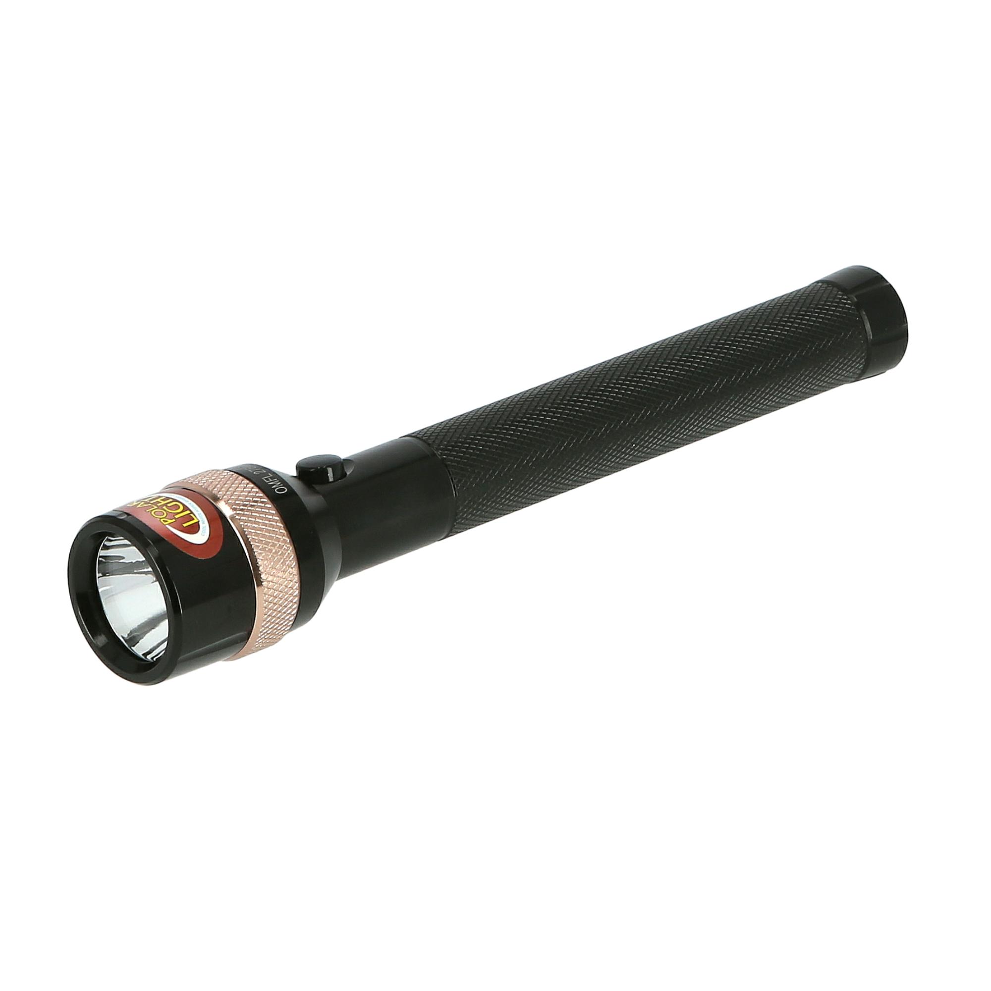 Olsenmark Rechargeable Led Flashlight - Cree-Xpe White Color - Battery 600Mah Lithium-Ion Battery