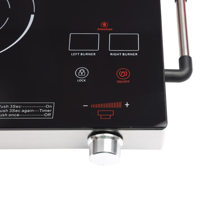 Olsenmark Double Burner Infrared Cooker - Portable- Isolated Handles - Overheat Protection - SW1hZ2U6NDQ1NzIz