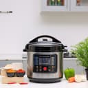 قدر ضغط كهربائي 6 لتر 12 برنامج اولزنمارك Olsenmark Electric Digital Pressure Cooker, 1000W - 191698