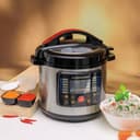 قدر ضغط كهربائي 6 لتر 12 برنامج اولزنمارك Olsenmark Electric Digital Pressure Cooker, 1000W - 191701