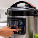 Olsenmark Electric Digital Pressure Cooker, 1000W, OMMC2436 - Digital Timer Control,12 Pre-Set Cooking Menu,7 Safety Guard Multi Cooker,6L Capacity,2 Years Warranty - SW1hZ2U6NDQzMzM4