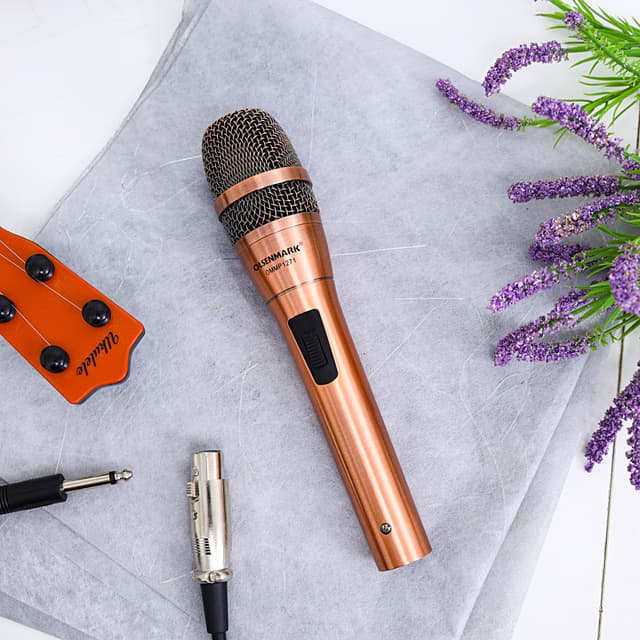 ميكروفون بهيكل معدني Olsenmark Microphone with Metal Capsule Body - 194035