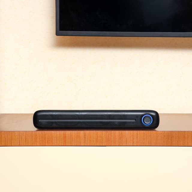 Olsenmark Wireless speaker, 2.0CH Bluetooth Speaker, OMMS1287 | Bluetooth/ FM/ USB/ TF Card/ AUX Input/ TWS | 2x6W Speaker | Mini Sound Bar for PC/ Home Theater