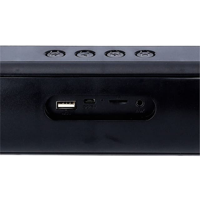 Olsenmark Wireless Speaker, 2.0Ch Bluetooth Speaker, OMMS1288 | Bluetooth/ FM/ USB/ TF Card/ AUX Input/ TWS | 2x6W Speaker | Mini Sound Bar for PC/ Home Theater