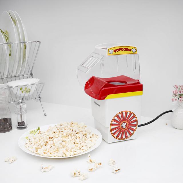 Olsenmark Popcorn Maker - Popcorn Made By Hot Air Circulation Less Calories - A Healthy & Tasty Snack - SW1hZ2U6NDM5MjM3