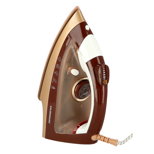 Olsenmark Ceramic Steam Iron - Dry/Spray/Vertical Steam - Adjustable Temperature - 360 Degree Swivel - SW1hZ2U6NDUxMTky