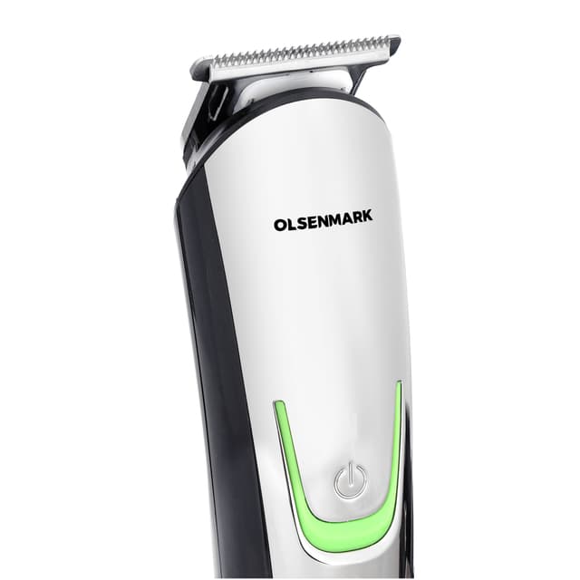 Olsenmark 9-in-1 Grooming Kit, USB Rechargeable, OMTR4087 | Li-Ion 600mAh X 1 Battery | Stainless Steel Blades | Cordless Use | Hair, Bread, Nose, Micro Shaver - SW1hZ2U6NDM4NjIx