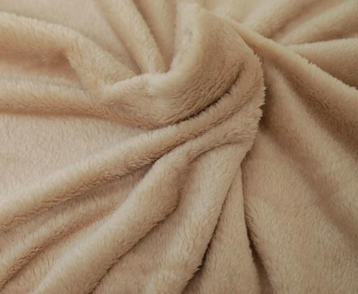 بطانية صوف مزدوجة لون بيج Casa Silky Soft Flannel Fleece Blanket - PARA JOHN - SW1hZ2U6NDY1OTU1