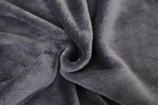 PARA JOHN Acasa Brown Silky Soft Flannel Fleece Blanket 200X240 - SW1hZ2U6NDY1OTc5