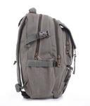 PARA JOHN 20'' Canvas Leather Backpack - Travel Backpack/Rucksack - Casual Daypack College Campus - SW1hZ2U6NDM5MDcz