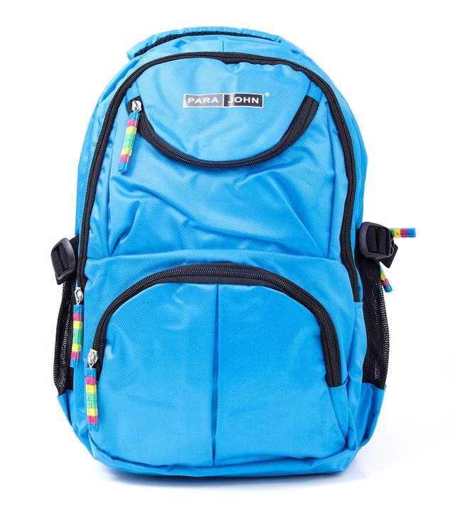 شنطة ظهر متعددة الإستخدامات قياس 19 إنش لون أزرق Backpack, 19'' Travel Laptop Backpack - Hiking Travel Camping Backpack - PARA JOHN - SW1hZ2U6NDUzMzgy