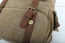 شنطة ظهر جلد لون بيج قياس 15 بوصة Leather Canvas Backpack - Canvy - SW1hZ2U6NDM5NDIz