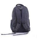 PARA JOHN 18'' Canvas Leather Backpack - Travel Backpack/Rucksack - Casual Daypack College Campus - SW1hZ2U6NDM4OTY1