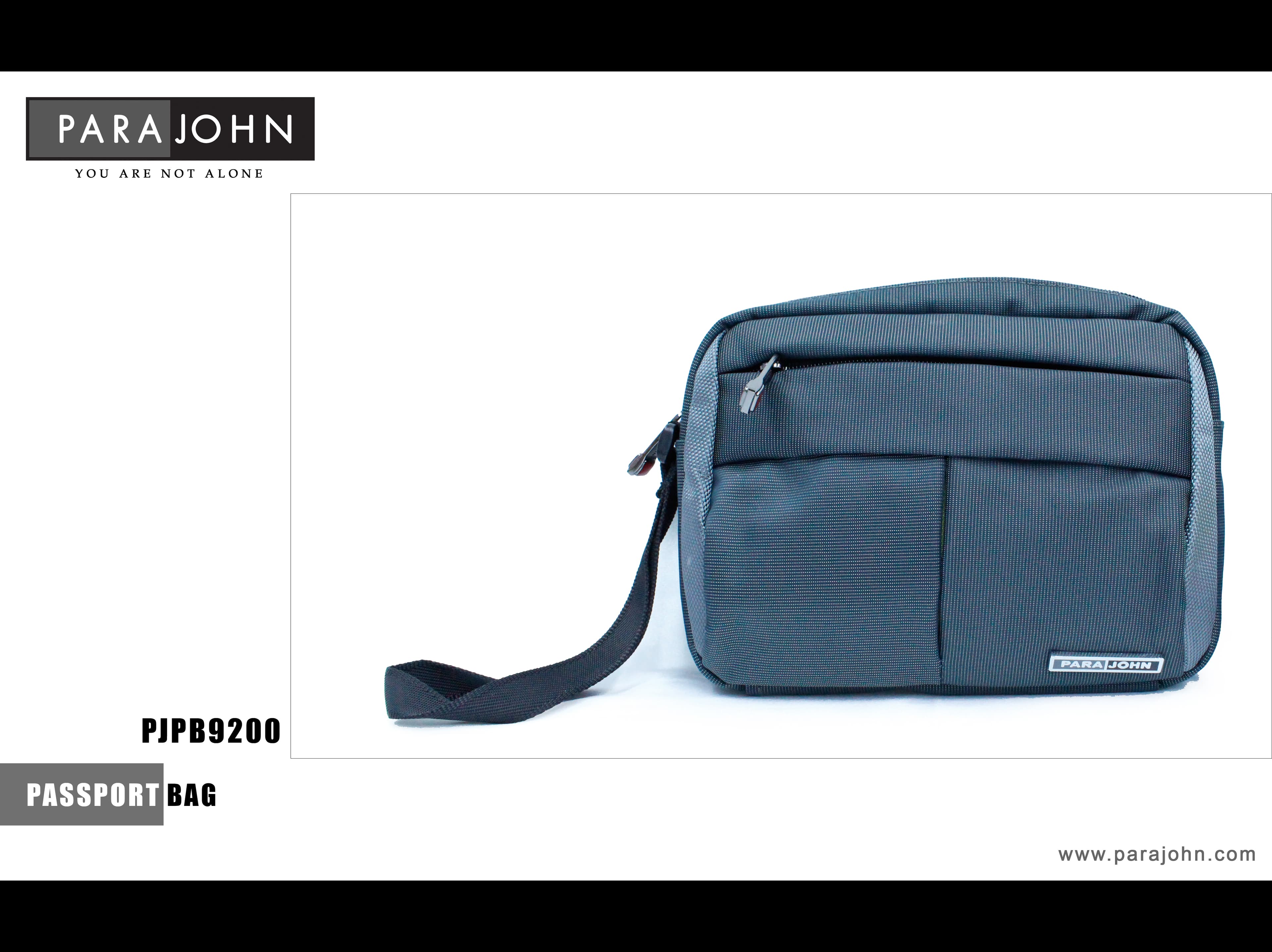 شنطة يد أزرق PJ PASSPORT BAGS - PARA JOHN