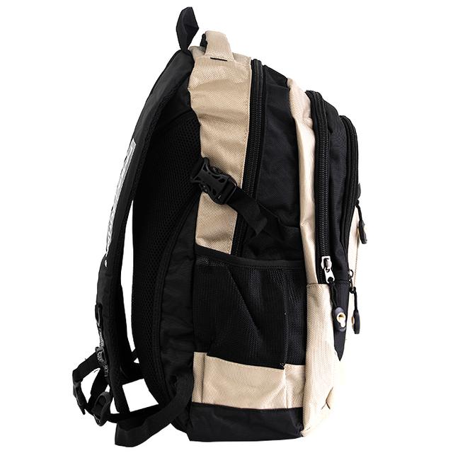 شنطة ظهر متعددة الإستخدامات قياس 18 إنش لون ذهبي Backpack For School, Travel & Work, 18''- Unisex Adults' Backpack Multi-Function - PARA JOHN - SW1hZ2U6NDUzNzEz