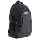 شنطة ظهر متعددة الإستخدامات قياس 16 إنش لون أسود Backpack For School, Travel & Work, 16''- Unisex Adults' Backpack Multi-Function - PARA JOHN - SW1hZ2U6NDUzMzI3