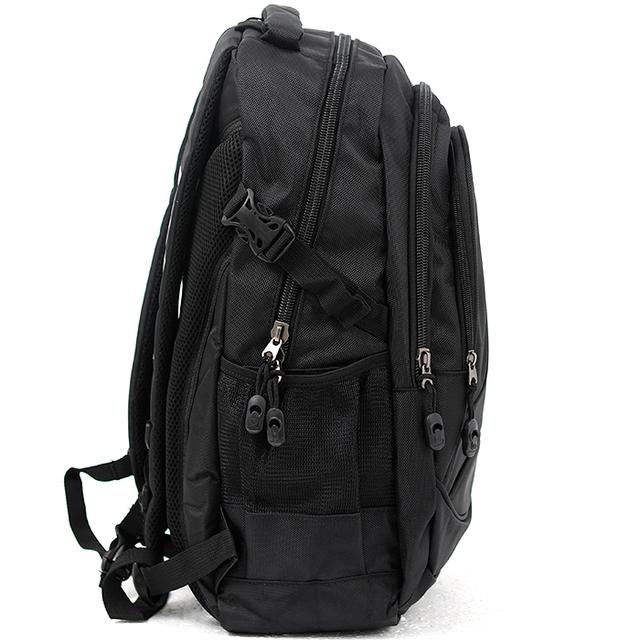 شنطة ظهر متعددة الإستخدامات قياس 16 بوصة لون أسود Backpack For School, Travel & Work, 16'' Unisex Adults' Backpack Multi-Function - PARA JOHN - SW1hZ2U6NDUzMjkx