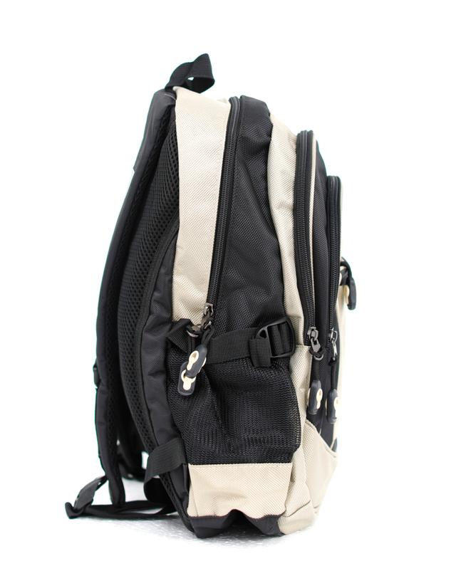 شنطة ظهر متعددة الإستخدامات مقاس 18 – أبيض  PARA JOHN Backpack For School, Travel & Work - SW1hZ2U6NDUzNDQ5