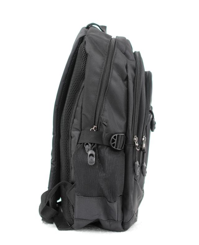 شنطة ظهر متعددة الإستخدامات مقاس 18 –  أسود  PARA JOHN Backpack For School, Travel & Work - SW1hZ2U6NDUzNDY1