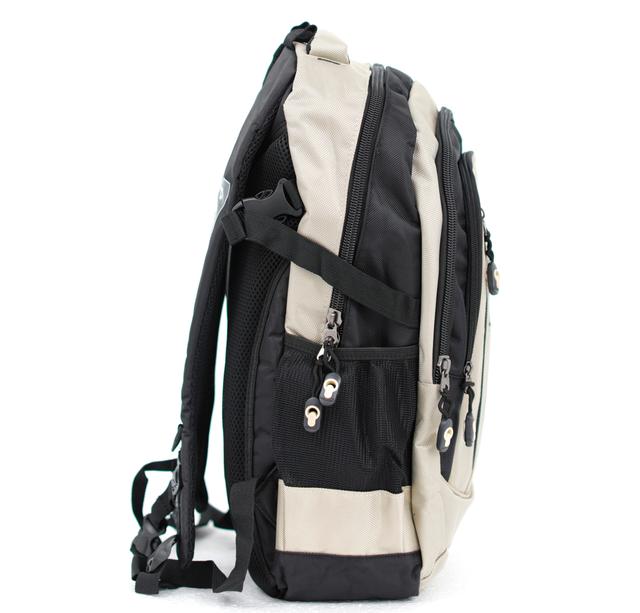 شنطة ظهر متعددة الإستخدامات مقاس 18 – أبيض  PARA JOHN Backpack For School, Travel & Work - SW1hZ2U6NDUzNjQz