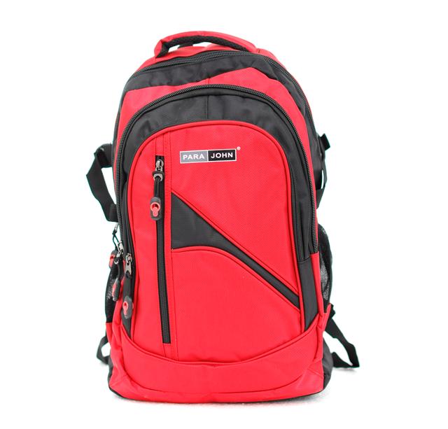 شنطة ظهر متعددة الإستخدامات مقاس 18 – أحمر  PARA JOHN Backpack For School, Travel & Work - SW1hZ2U6NDUzNzE4