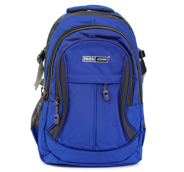 شنطة ظهر متعددة الإستخدامات مقاس 18 – أزرق  PARA JOHN Backpack Rucksack Travel Laptop Backpack - SW1hZ2U6NDUzNTg3