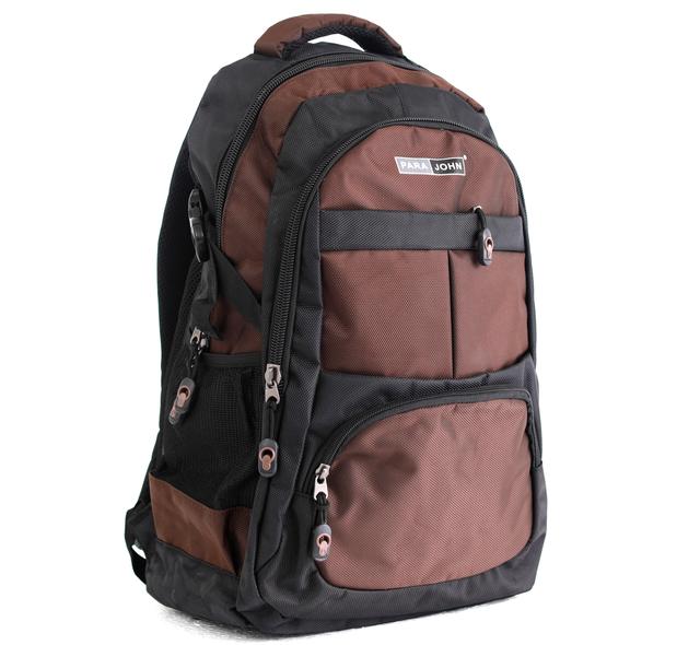 شنطة ظهر متعددة الإستخدامات مقاس 18 – بني  PARA JOHN Backpack For School, Travel & Work - SW1hZ2U6NDUzNjI3