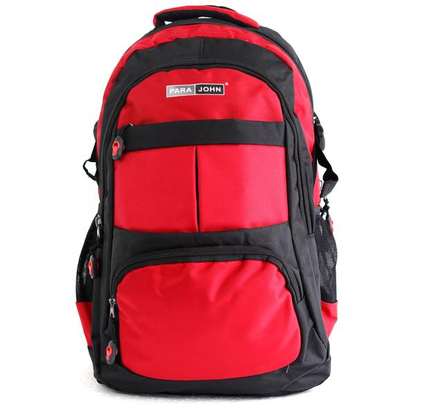 شنطة ظهر متعددة الإستخدامات مقاس 18 – أحمر  PARA JOHN Backpack For School, Travel & Work - SW1hZ2U6NDUzNzQ1