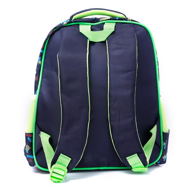 شنطة ظهر متعددة الإستخدامات للأطفال مقاس 16 – كحلي و أخضر  PARA JOHN Backpack for School, Travel & Work - SW1hZ2U6NDUyODgx