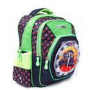 شنطة ظهر مدرسية قياس 18 بوصة لون أسود و أخضر PARA JOHN Backpack For School - SW1hZ2U6NDUzMDQy