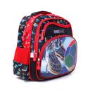 شنطة ظهر مدرسية قياس 18 بوصة لون أسود و أحمر PARA JOHN Backpack For School - SW1hZ2U6NDUzMTA5