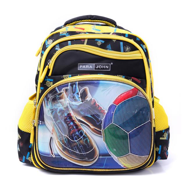 شنطة ظهر متعددة الإستخدامات للأطفال مقاس 16 – أسود  PARA JOHN Backpack for School, Travel & Work - SW1hZ2U6NDUyOTQ5
