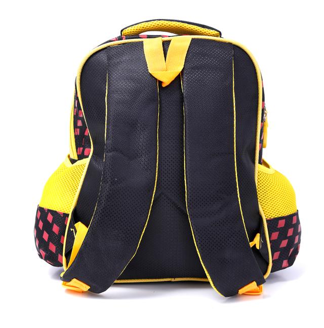 شنطة ظهر مدرسية قياس 18 بوصة لون أسود و أصفر PARA JOHN Backpack For School - SW1hZ2U6NDUzMTg3