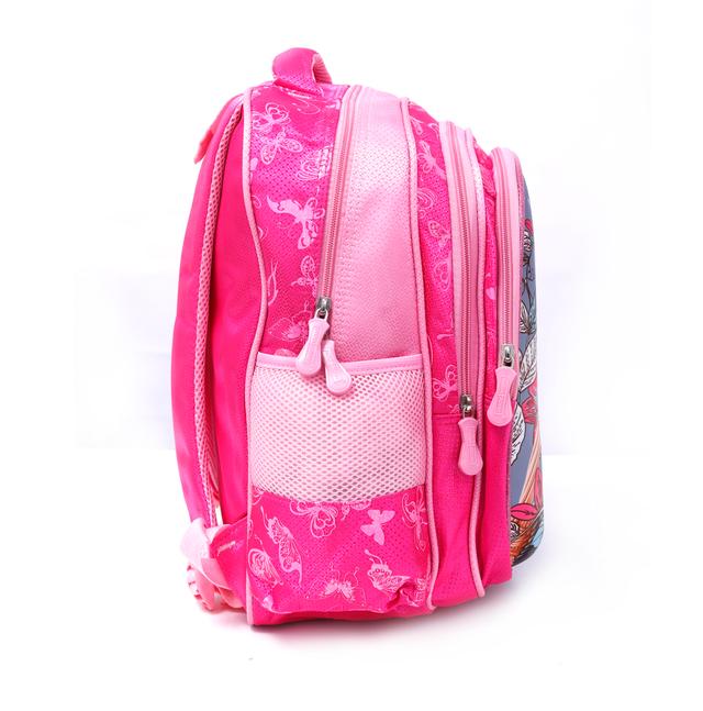 شنطة ظهر مدرسية قياس 18 بوصة لون زهري PARA JOHN Backpack For School - SW1hZ2U6NDUzMTM1