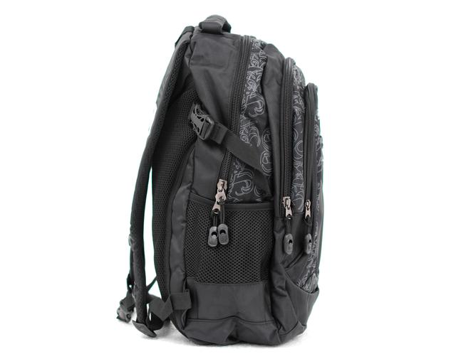 شنطة ظهر متعددة الإستخدامات مقاس 18 – رمادي غامق  PARA JOHN Backpack Rucksack Travel Laptop Backpack - SW1hZ2U6NDUzMDcz