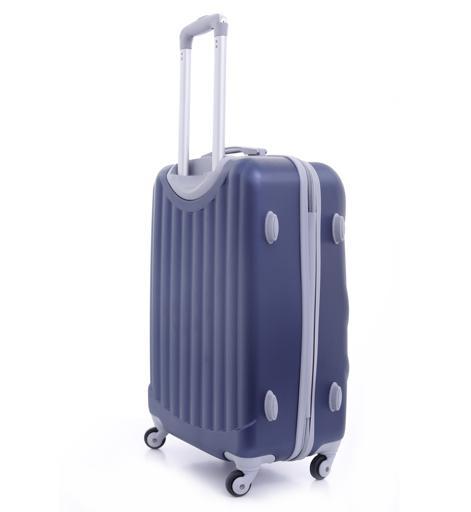 طقم حقائب سفر 3 حقائب مادة ABS بعجلات دوارة (20 ، 24 ، 28) بوصة أزرق غامق PARA JOHN - Palma 3 Pcs Trolley Luggage Set, Dark Blue - SW1hZ2U6NDM3NDU4