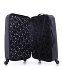 طقم حقائب سفر 3 حقائب مادة ABS بعجلات دوارة (20 ، 24 ، 28) بوصة أسود PARA JOHN - Pabloz 3 Pcs Trolley Luggage Set, Black