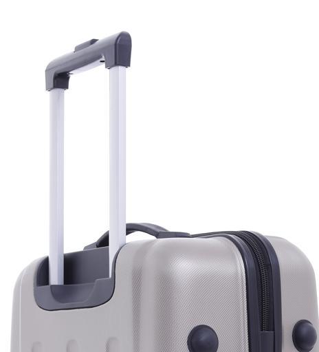 PARA JOHN Pabloz 3 Pcs Trolley Luggage Set, Grey - SW1hZ2U6NDM3MTIz