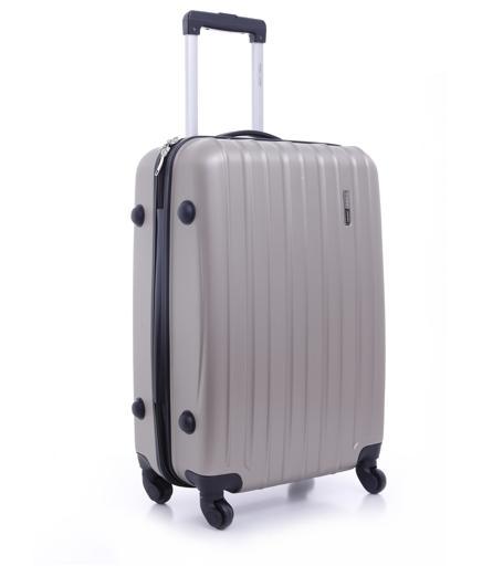 طقم حقائب سفر 3 حقائب مادة ABS بعجلات دوارة (20 ، 24 ، 28) بوصة رمادي PARA JOHN - Pabloz 3 Pcs Trolley Luggage Set, Grey - SW1hZ2U6NDM3MTI3