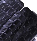 طقم حقائب سفر 3 حقائب مادة ABS بعجلات دوارة (20 ، 24 ، 28) بوصة بيج PARA JOHN - Hardside 3 Pcs Trolley Luggage Set, Champagne