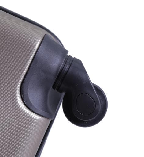 طقم حقائب سفر 3 حقائب مادة ABS بعجلات دوارة (20 ، 24 ، 28) بوصة بيج PARA JOHN - Hardside 3 Pcs Trolley Luggage Set, Champagne