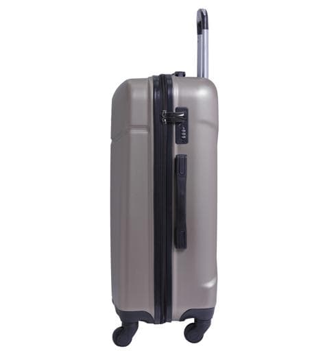 طقم حقائب سفر 3 حقائب مادة ABS بعجلات دوارة (20 ، 24 ، 28) بوصة بيج PARA JOHN - Hardside 3 Pcs Trolley Luggage Set, Champagne