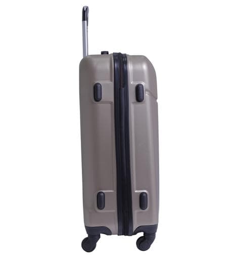 طقم حقائب سفر 3 حقائب مادة ABS بعجلات دوارة (20 ، 24 ، 28) بوصة بيج PARA JOHN - Hardside 3 Pcs Trolley Luggage Set, Champagne