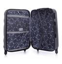 طقم حقائب سفر 3 حقائب بعجلات دوارة  ( 20 ، 24 ، 28) بوصة مادة ABS أسود PARA JOHN - Abs Hard Trolley Luggage Set, Black - SW1hZ2U6NDM3MzU2