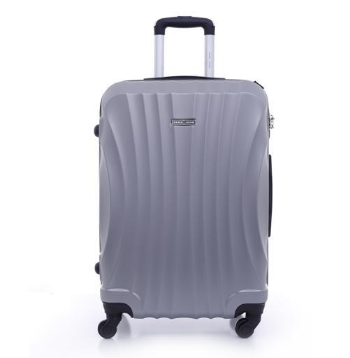 طقم حقائب سفر 3 حقائب مادة ABS بعجلات دوارة (20 ، 24 ، 28) بوصة فضي رمادي PARA JOHN - Abs Hard Trolley Luggage Set, Silver Grey - SW1hZ2U6NDM3Mzk5
