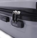 طقم حقائب سفر 3 حقائب مادة ABS بعجلات دوارة (20 ، 24 ، 28) بوصة فضي رمادي PARA JOHN - Abs Hard Trolley Luggage Set, Silver Grey - SW1hZ2U6NDM3NDA3