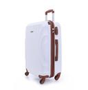 PARA JOHN Abs Hard Trolley Luggage Set, White - SW1hZ2U6NDM3NDIy